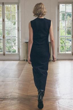 SLEEVELESS 100% WOOL DRESS - Zara фото 4