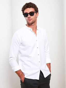 Slim Fit Uzun Kollu Arm?rl? Erkek G?mlek