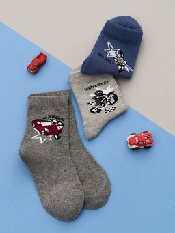 (Omsa) Calzino 23P66 (moto) (ЧЗ) jeans