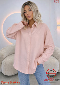 Рубашка женская с топиком