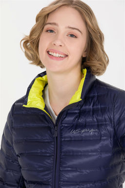 Женское темно-синее пальто - U.s. polo assn фото 8