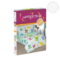Гоша 1,5 сп./Пододеяльник: 1 шт. - 215*143; Простыня: 1 шт. - 214*150; Наволочка: 2 шт. - 70*70; Бязь детская - Артпостель фото 6