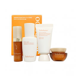 Набор миниатюр антивозрастной SULWHASOO Ginseng Signature Kit 4pcs, Serum 8ml+Serum 5ml+Cream 5ml+Mask 15ml