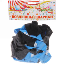 Цена за 2 шт. Воздушные шары 25 шт, 10"/25см "Real MAN", (микс)