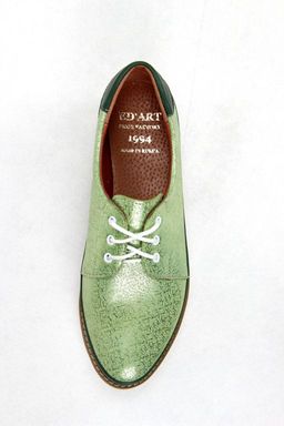 Туфли полуботинки EDART 103.man w.green  фото 4