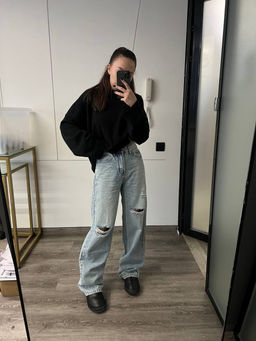 Джинсы Baggy Grunge blue