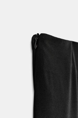 PANTAL?N LARGO ANCHO / Negro - Zara фото 8