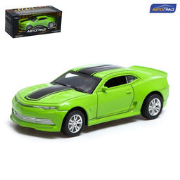 Машина металлическая Гонка, инерционная, масштаб 1:43, цвет зелёный