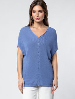 VILATTE / Джемпер из гладкой вискозы с лиоцеллом фото 9