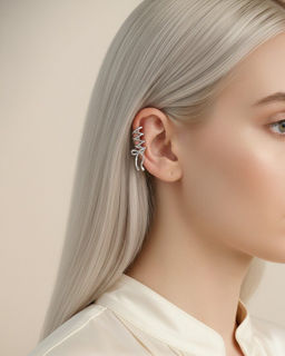 Серьги - кафф