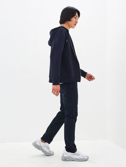 Утепленные мужские джинсы прямые кроя с начесом - Mossmore фото 6