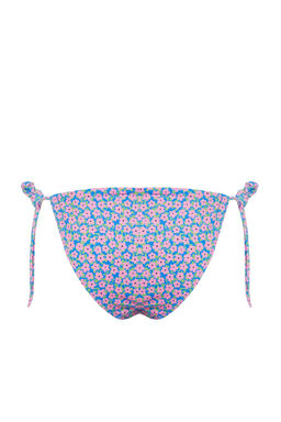 TRENDYOLMILLA Cicek Desenli Tunelli High Leg Brazilian Bikini Alt? TBESS24BA00063 фото 10