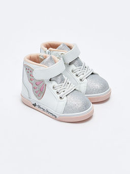 Ba?c?k C?rt C?rt ve Fermuarl? K?z Bebek Spor Ayakkab? - Waikiki фото 2