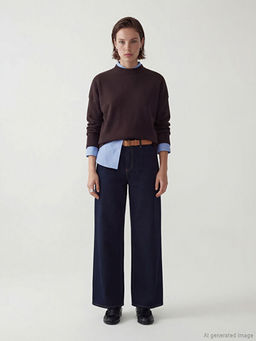 Dik Yaka Kad?n Triko Kazak