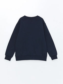 Bisiklet Yaka Erkek ?ocuk Sweatshirt - Waikiki фото 2