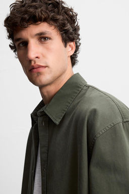WASHED RELAXED FIT SHIRT - Zara фото 7