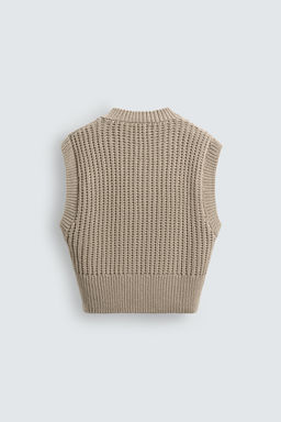 BOX FIT KNIT VEST