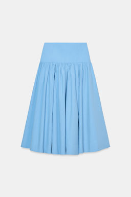 VOLUMINOUS MIDI SKIRT - Zara фото 5