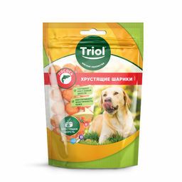 Triol Лакомство для собак Хрустящие шарики из лосося, 70г 10171152