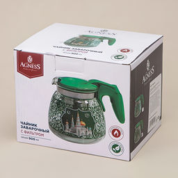 Чайник заварочный 900 мл с фильтром арт. 885-116