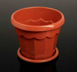 Горшок цв. Гармония 7л. с поддоном. М1412 М1577 - Альтернатива фото 4