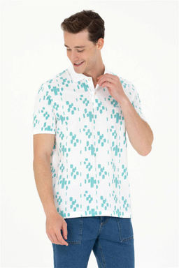 U. S. Polo Assn Мужская мятная футболка-поло - U.s. polo assn фото 8