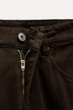 TRF RELAXED OVERSIZE MID-RISE JEANS - Zara фото 9