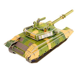 Конструктор 3D картонный «Танк»