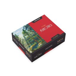 Краска гуашь Аква-колор Живопись набор в картонной упаковке JIV-G12 12 цв. х 20 мл