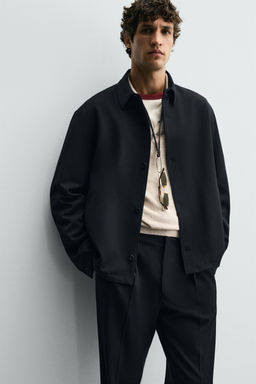 REGULAR FIT OVERSHIRT - Zara фото 6
