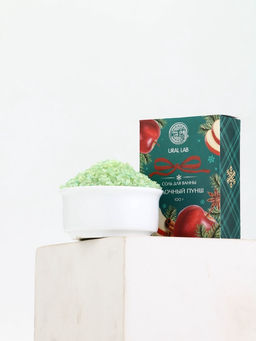 Соль для ванны, 100 г, с ароматом яблочного пунша, URAL LAB