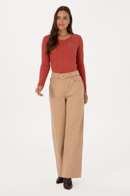 Kad_n Camel Jean Pantolon Sepette S_rpriz _ndirim - U.s. polo assn фото 3