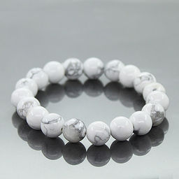 Кахолонг 10мм, браслет "Классика" 17см