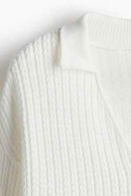 Jersey oversize efecto punto trenzado - H&m фото 2