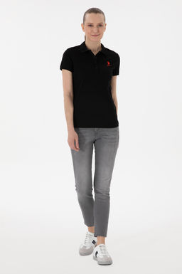 Kad_n Siyah Basic Ti__rt Sepette S_rpriz _ndirim - U.s. polo assn фото 4