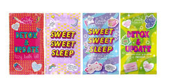Соль для ванн двухцветная шипучая Candy bath bar "Detox & Update"/"Sweet Sweet Sleep", 100г