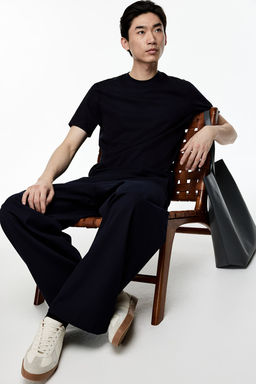 Camiseta en algodon pima Slim Fit