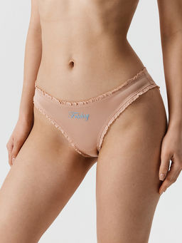 Infinity / Трусы женские в наборе из 5 шт. Selia черный с бежевым - Infinity Lingerie фото 6