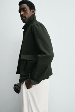 REGULAR FIT JACKET WITH POCKETS - Zara фото 7