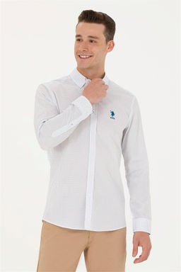 U. S. Polo Assn Мужская рубашка Saks с длинным рукавом - U.s. polo assn фото 8