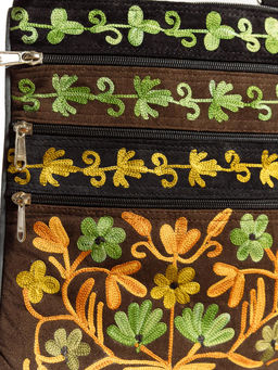 Сумка замшевая в ассортименте через плечо 1107/24 - Ганг фото 2