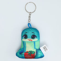 Брелок новогодний антистресс Я твой лучший подарочек, змея - Milo toys фото 2