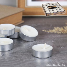 Свеча 50 штук набор Гильза время горения 3-3,5 ч / G12-1 /уп 40/12 g