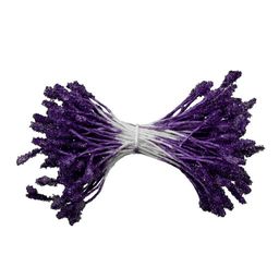 Blumentag Тычинки для искусственных цветов TIC/B-1.5 10 х 85 шт сливовый/plum