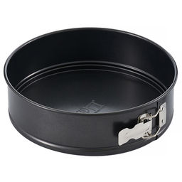 52710 GIPFEL Форма для выпечки MAXIMUS BLACK разъемная 23,5x7см круглая с двуслойным антипригарным покрытием Whitford Quantanium. Толщина стенок: 0,5мм. Толщина основания: 0,8мм. Материал: углеродистая сталь. Цвет: чёрный.