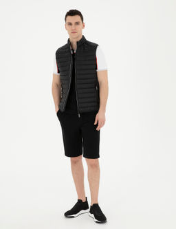 Siyah Dolgulu Ultra Hafif _i_me Yelek