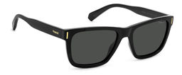 Солнцезащитные очки POLAROID PLD 6186/S Чёрный, унисекс