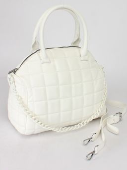 Сумка женская искусственная кожа VF-575013, 1отд+еврокарм, плечевой ремень, белый SALE 244847 - Adelia фото 6