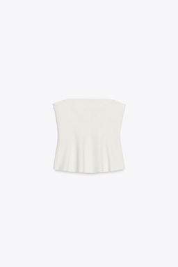 STRAPLESS TOP WITH BOW - Zara фото 6