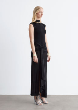 Vestido midi de frontal cruzado - H&m фото 5